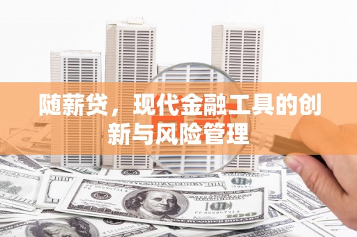 孟州随薪贷，现代金融工具的创新与风险管理