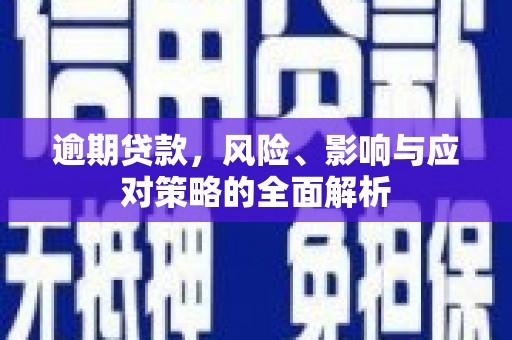 孟州逾期贷款，风险、影响与应对策略的全面解析