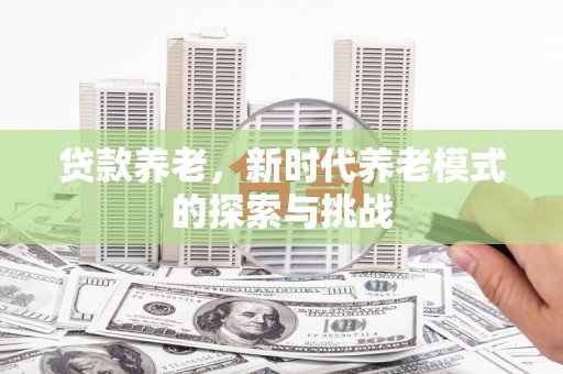 孟州贷款养老，新时代养老模式的探索与挑战
