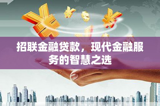 孟州招联金融贷款，现代金融服务的智慧之选