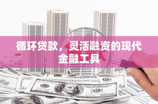 孟州循环贷款，灵活融资的现代金融工具