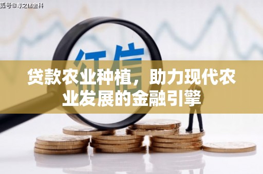 孟州贷款农业种植，助力现代农业发展的金融引擎