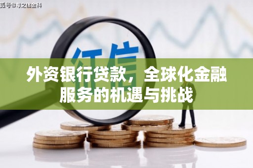 孟州外资银行贷款，全球化金融服务的机遇与挑战